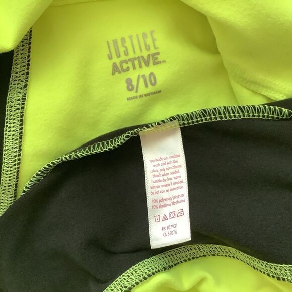 JUSTICE DANCE Zip 8/10 Active Hoodie NWOT - Picture 4 of 4